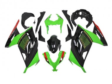 ABS Kit Carenatura Kawasaki EX300 13-16 - Verde Nero