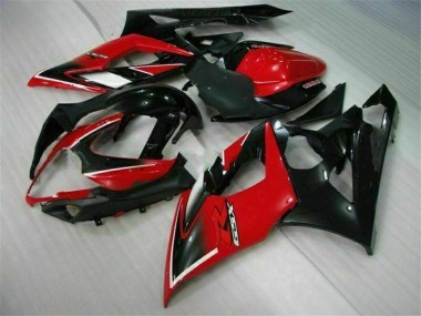 ABS Kit Carenatura Suzuki GSXR 1000 K5 05-06 - Rosso Nero