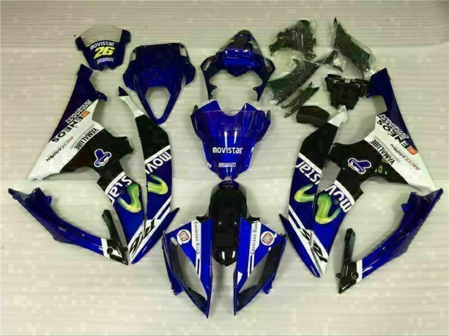 ABS Kit Carenatura Yamaha R6 08-16 - Bianco Blu