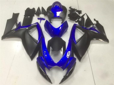 ABS Kits Carena Suzuki GSXR 600 / 750 K6 06-07 - Nero Blu