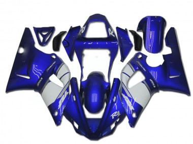 ABS Kits Carena Yamaha R1 00-01 - Blu Bianco