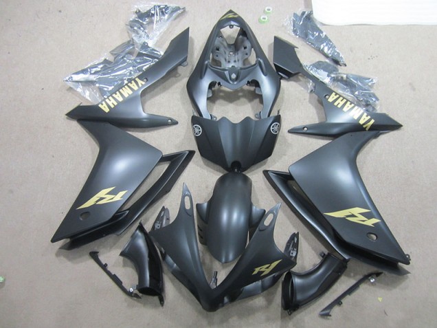 ABS Kits Carena Yamaha R1 07-08 - Nero Oro Decal