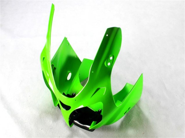 ABS Kits Carenatura Kawasaki ZX6R 00-02 - Verde Nero Bianco