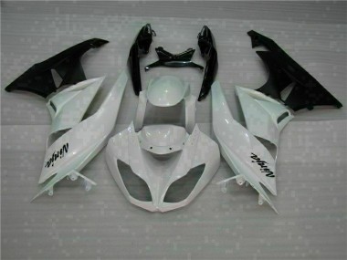 ABS Kits Carenatura Kawasaki ZX6R 09-12 - Bianco Nero