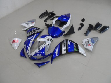 ABS Kits Carenatura Yamaha R1 12-14 - Blu Bianco