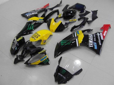 ABS Kits Carenatura Yamaha R6 08-16 - Giallo Monster