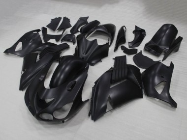 ABS Kits Carene Kawasaki ZX14R ZZR 1400 06-11 - Nero Opaco