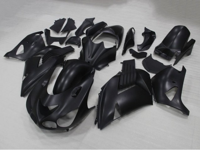 ABS Kits Carene Kawasaki ZX14R ZZR 1400 06-11 - Nero Opaco