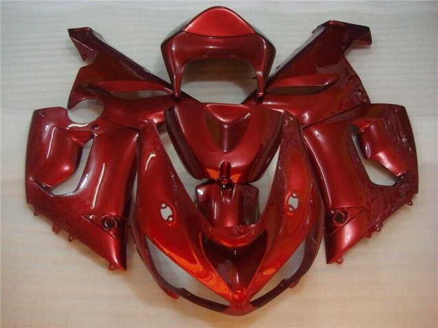 ABS Kits Carene Kawasaki ZX6R 05-06 - Rosso