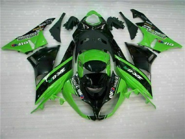 ABS Kits Carene Kawasaki ZX6R 09-12 - Verde Nero