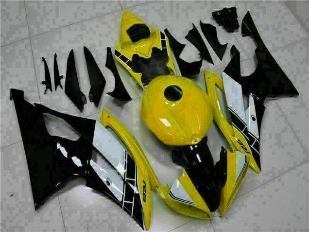 ABS Kits Carene Yamaha R6 08-16 - Giallo Nero