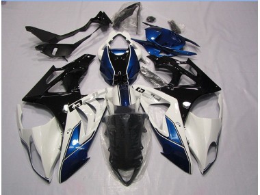 ABS Plastica BMW S1000RR 09-14 - Bianco Blu