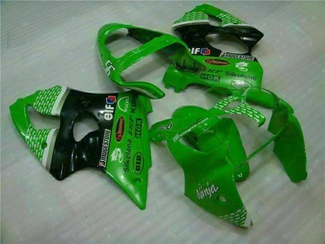 ABS Plastica & Carena Kawasaki ZX6R 00-02 - Verde Nero