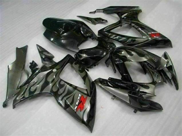 ABS Plastica & Carena Suzuki GSXR 600 / 750 K6 06-07 - Nero