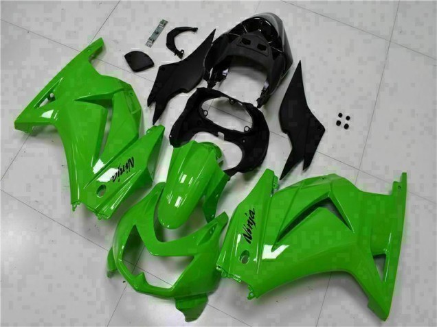 ABS Plastica & Carenatura Kawasaki EX250 08-12 - Verde Nero Ninja