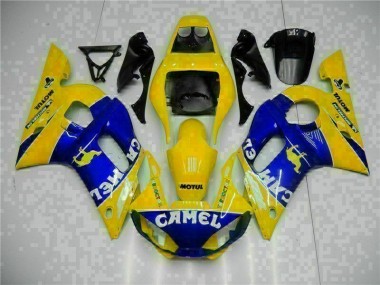 ABS Plastica & Carenatura Yamaha R6 98-02 - Giallo Blu