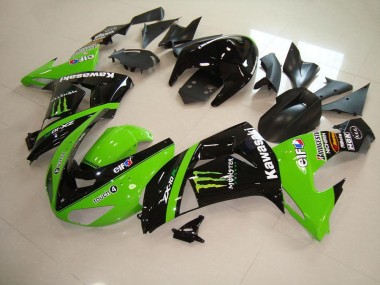 ABS Plastica & Carene Kawasaki ZX10R 06-07 - Verde Monster