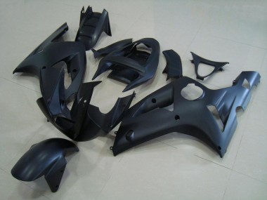 ABS Plastica & Carene Kawasaki ZX6R 03-04 - Nero Opaco