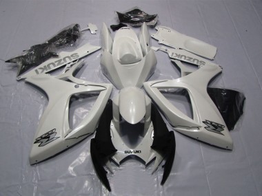 ABS Plastica & Carene Suzuki GSXR 600 K6 06-07 - Bianco