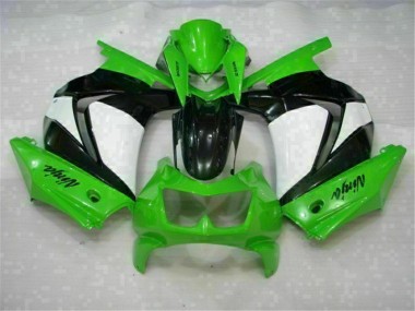 ABS Plastica Kawasaki EX250 08-12 - Verde Nero Ninja