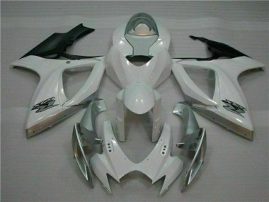 Carena Suzuki GSXR 600 / 750 K6 06-07 - Bianco Argento