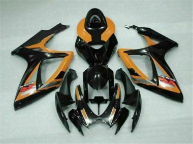 Carena Suzuki GSXR 600 / 750 K6 06-07 - Nero Arancia