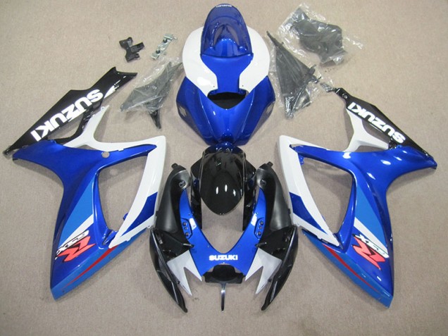 Carena Suzuki GSXR 600 K6 06-07 - Blu Bianco