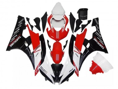 Carena Yamaha R6 06-07 - Bianco Rosso Nero