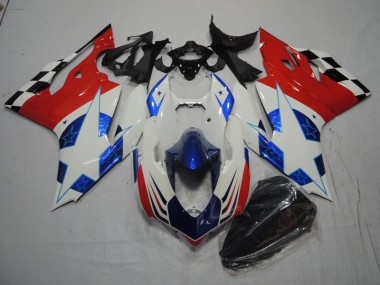 Carene Ducati 1199 11-14 - Bianco Blu Rosso