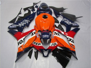 Carene Honda CBR 600 RR 07-08 - Arancia Blu Nero Repsol