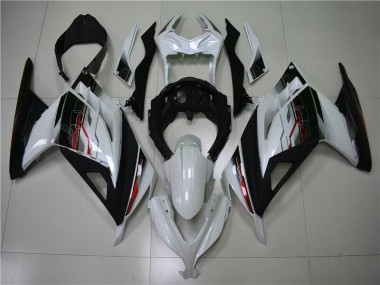 Carene Kawasaki EX300 13-16 - Bianco Nero