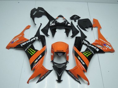 Carene Kawasaki ZX10R 08-10 - Arancia Monster