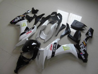 Carene Kawasaki ZX10R 08-10 - Bianco Monster