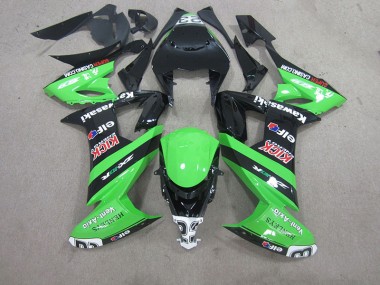 Carene Kawasaki ZX10R 08-10 - Nero Verde