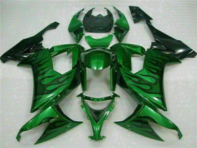 Carene Kawasaki ZX10R 08-10 - Verde Fiamma