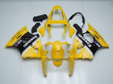 Carene Kawasaki ZX6R 00-02 - Giallo Arrow