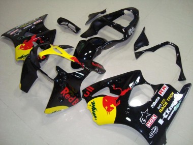 Carene Kawasaki ZX6R 00-02 - Red Bull