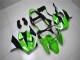 Carene Kawasaki ZX6R 00-02 - Verde Bianco Nero