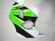 Carene Kawasaki ZX6R 00-02 - Verde Bianco Nero