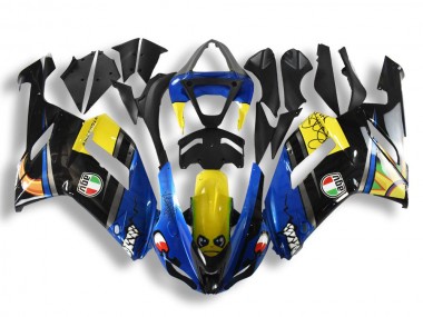 Carene Kawasaki ZX6R 07-08 - Blu Squalo