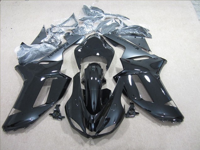 Carene Kawasaki ZX6R 07-08 - Nero Argento