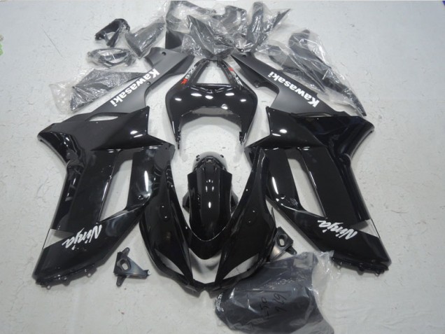 Carene Kawasaki ZX6R 07-08 - Nero Bianco Ninja