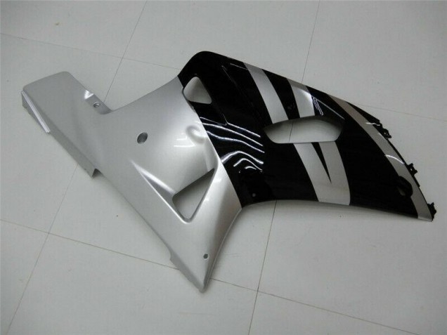 Carene & Plastica Suzuki GSXR 600 / 750 K1 K2 K3 01-03 - Nero Argento