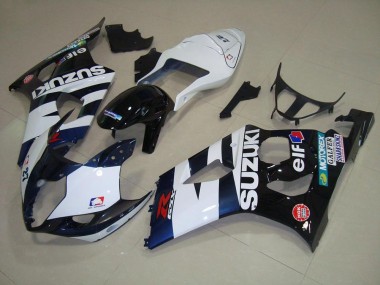 Carene Suzuki GSXR 1000 K3 03-04 - Bianco Nero Elf