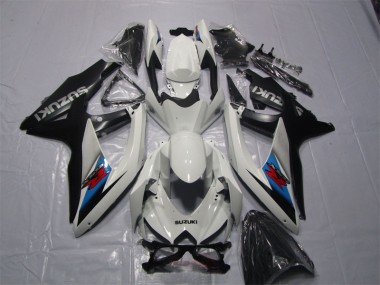 Carene Suzuki GSXR 1000 K7 07-08 - Bianco Nero