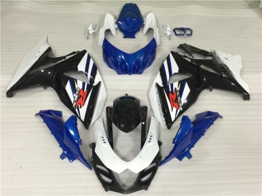 Carene Suzuki GSXR 1000 K9 09-16 - Bianco Blu Nero