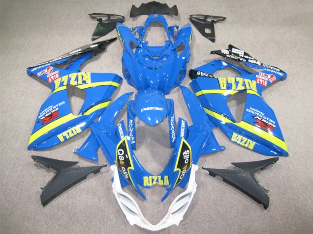 Carene Suzuki GSXR 1000 K9 09-16 - Blu Rizla Q8 Oils