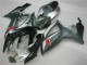 Carene Suzuki GSXR 600 / 750 K6 06-07 - Argento Nero