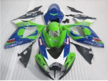 Carene Suzuki GSXR 600 / 750 K6 06-07 - Blu Verde