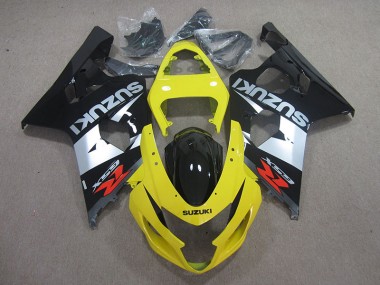 Carene Suzuki GSXR 750 K4 04-05 - Giallo Nero Argento